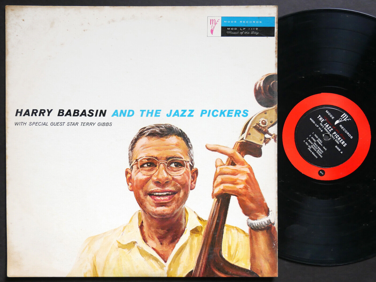 HARRY BABASIN And The Jazz Pickers LP MODE MOD LP-119 US '57 HARRY BABASIN And The Jazz Pickers LP MODE MOD LP-119 US '57