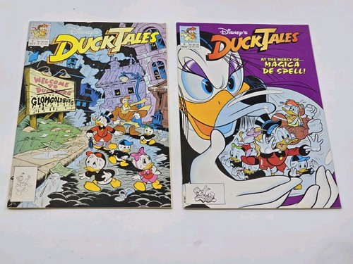 Disney's DuckTales Comic Book Issue # 5 & 6 VTG 1990 Lot of