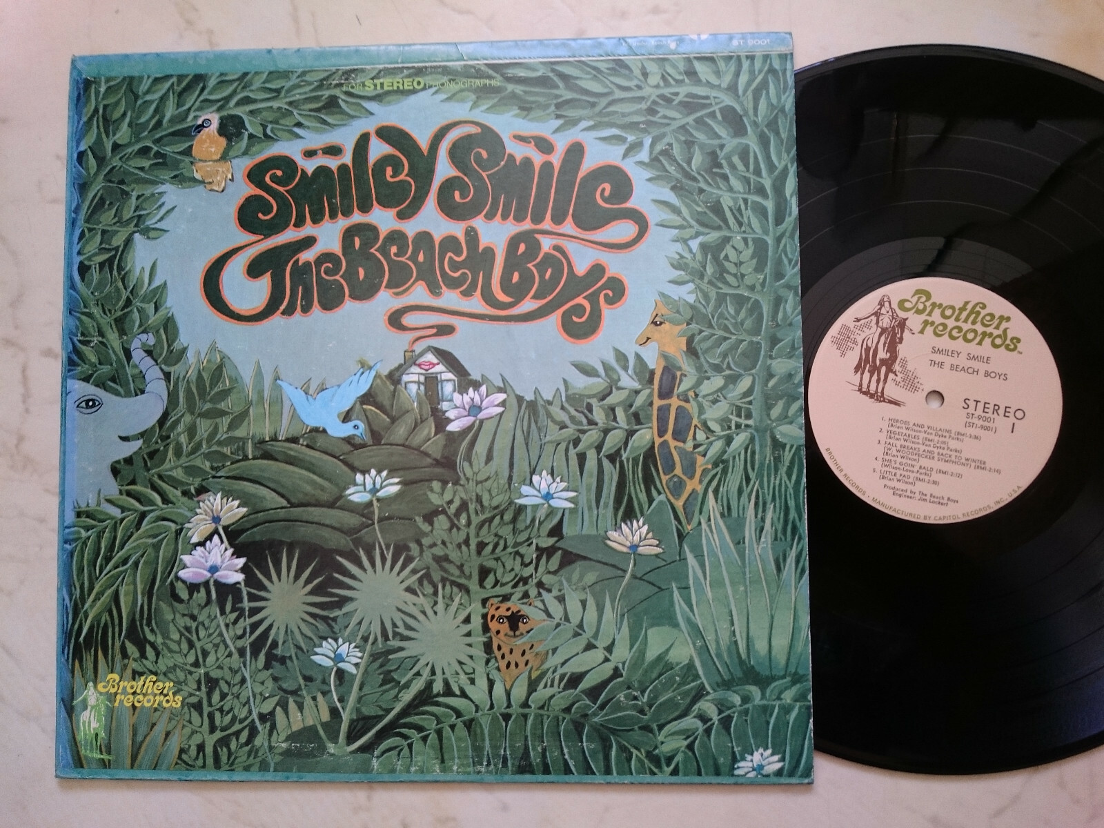 US BROTHER The Beach Boys – Smile レア The Beach Boys – Smile – Vinyl (LP, Unofficial Release