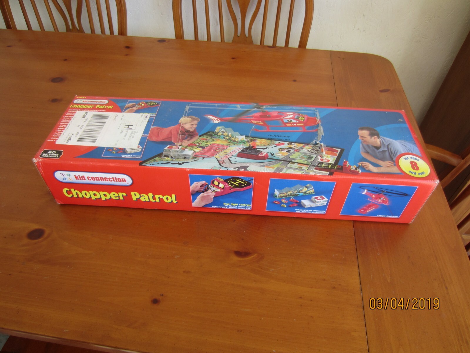 Chopper Patrol Flying Helicopter..NIB Vertibird
