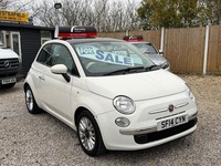 2014 Fiat 500 1.2 Lounge 3dr [Start Stop] HATCHBACK PETROL Manual