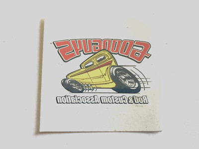 Goodguys Rod And Custom Association Sticker Decal