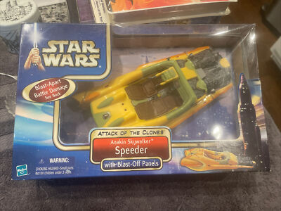 Star Wars Anakin Skywalker Speeder With Blast Off Panels Attack Of The Clones