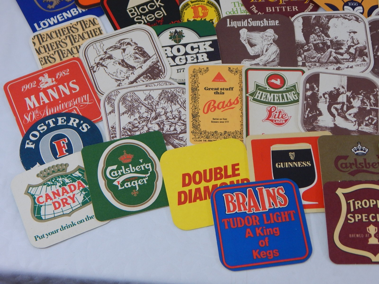 72 Vtg Beer Coasters Various Brands Micro Brews Imports ML