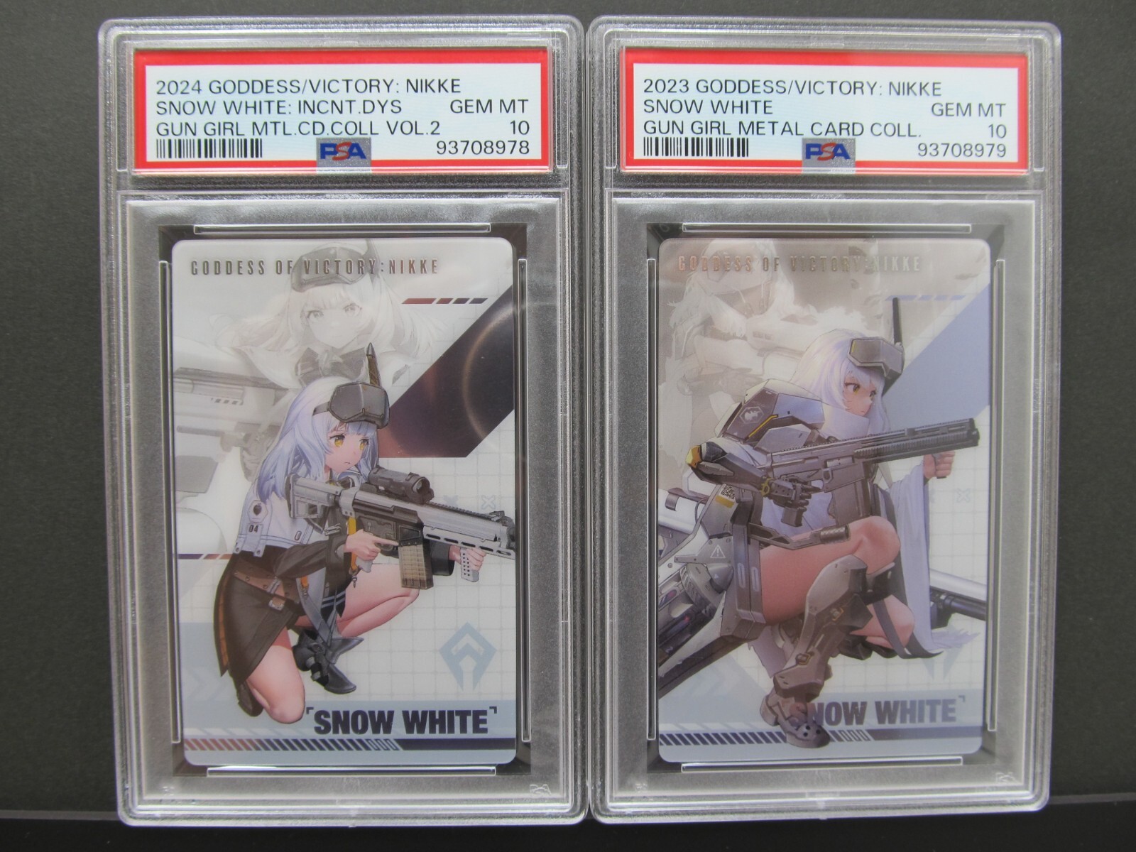 NIKKE ラストキングダム　クラウン　敢闘賞　プロモ　pr psa10 WS ヴァイス NIKKE ニケ ラストキングダム クラウン PR+ PSA10