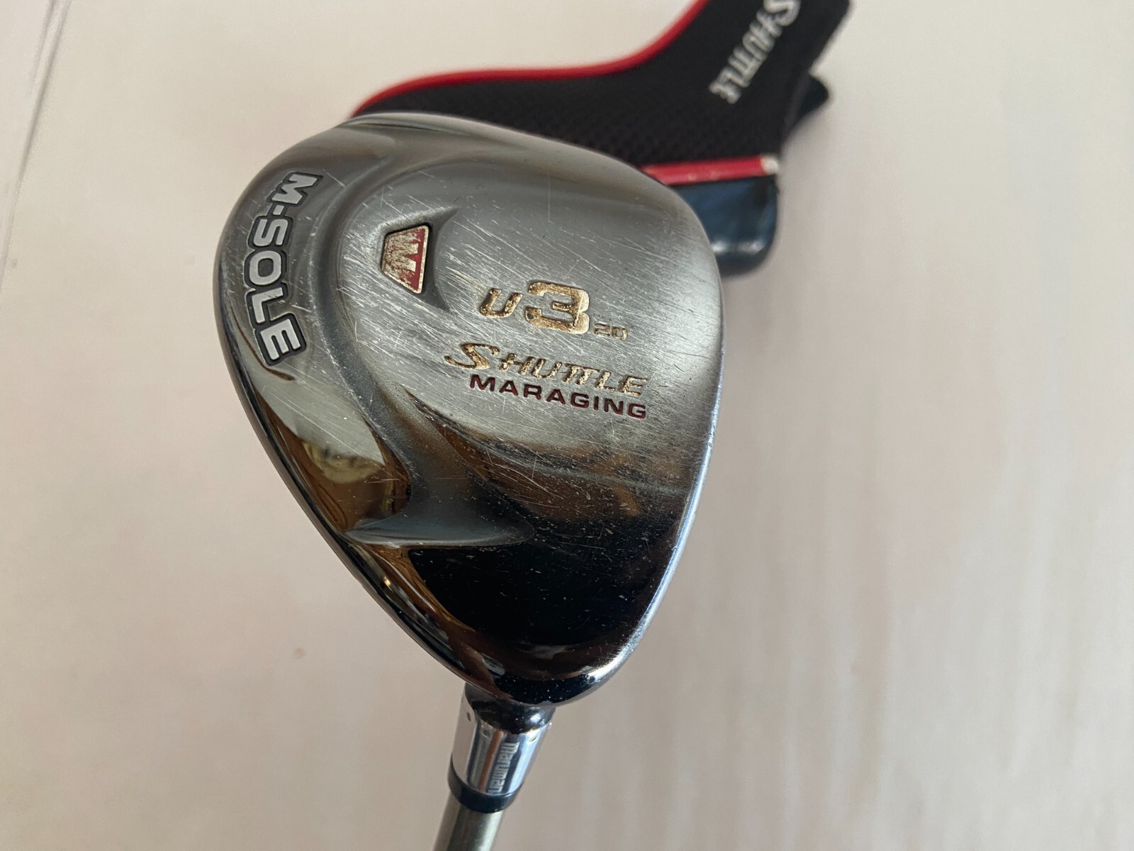 Maruman Shuttle Utility Maraging 20° 3 Hybrid Stiff Graphite Shaft Maruman Grip Maruman Shuttle Utility Maraging 20° 3 Hybrid Stiff Graphite Shaft Maruman Grip