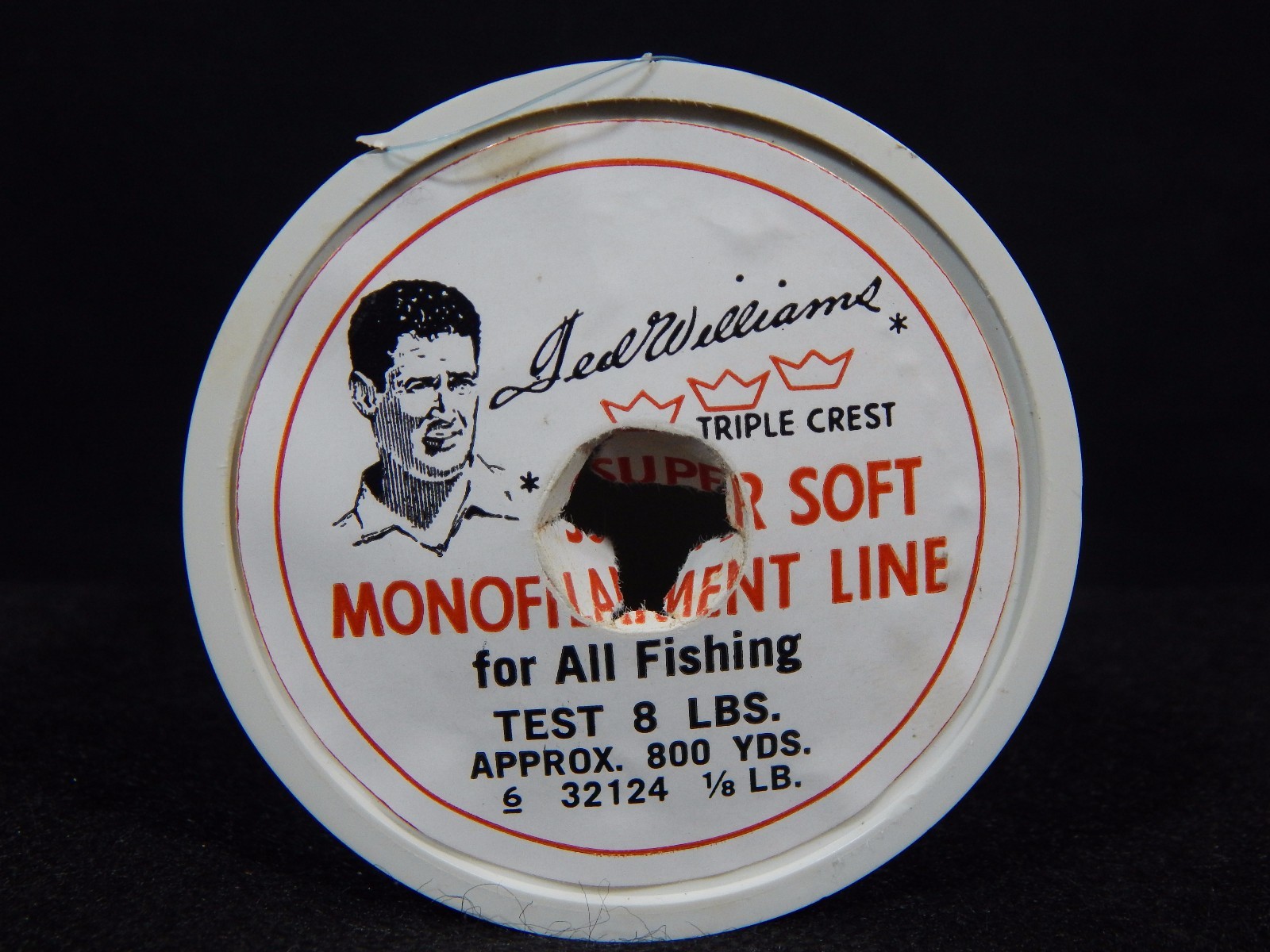 Sears Roebuck Co.Ted Williams Super Soft Mono filament Vintage Line Original