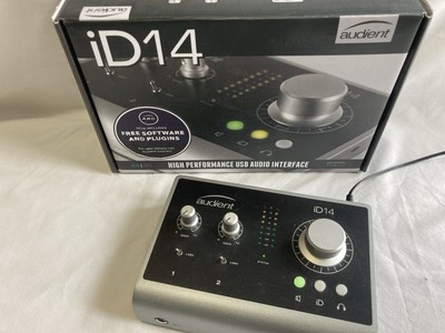 Audient ID14 USB Audio Interface - Silver