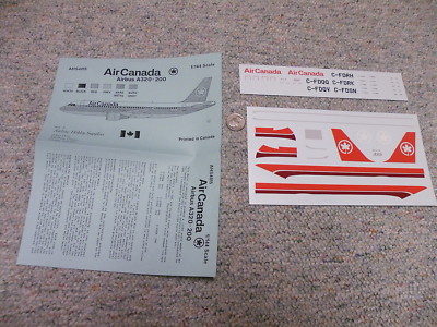 AHS Airline Hobby Supplies decals 1/144 AHS4015 Air Canada Airbus A320-200 H70