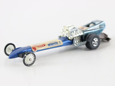 Vintage Hot Wheels Tom Mcewan Mongoose 1 Blue W/ Decals Mattel 1:64 5951002
