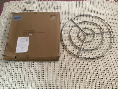 Skyflame SK-FB0022-SS-36 36 Inch Round Stainless Fire Pit Burner Ring High Flame