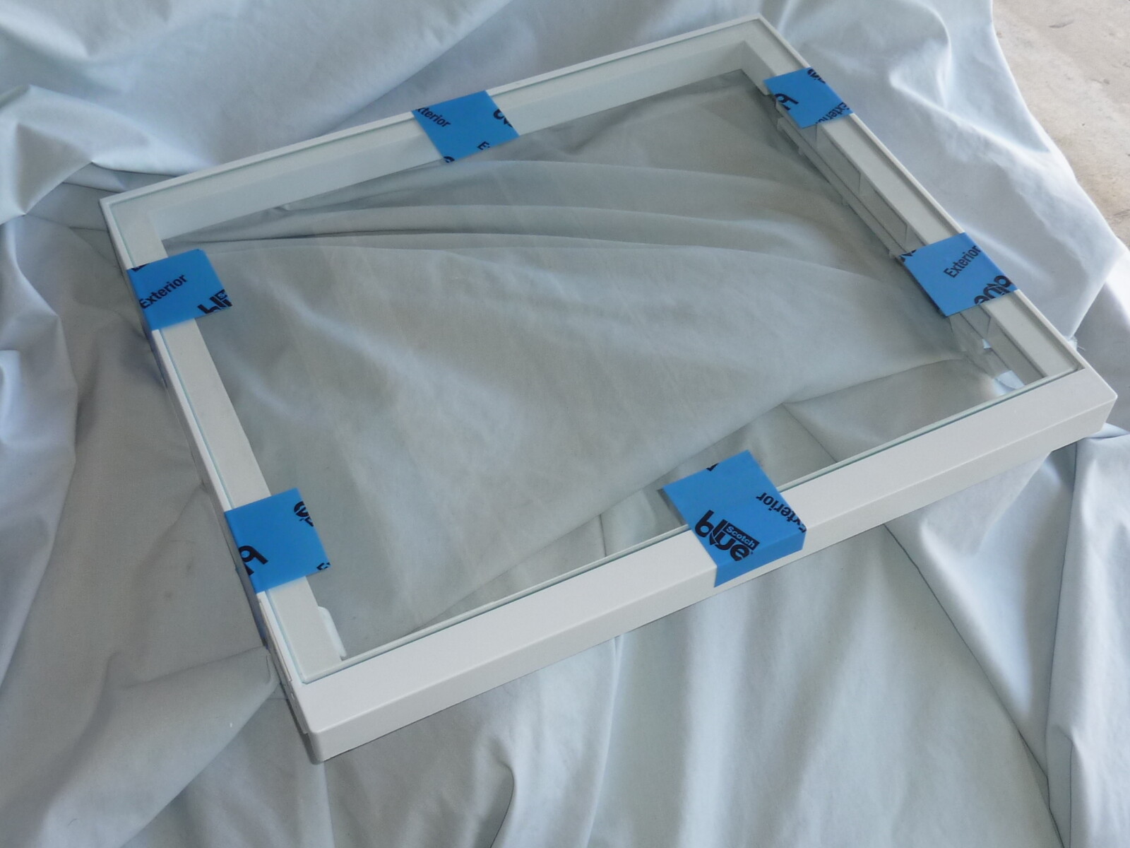 Genuine Whirlpool Refrigerator Meat Pan Shelf w/Glass PN WP2223242 WP2223714