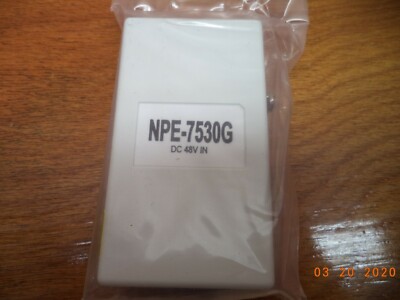 EnGenius PoE Injector NPE-7530G / 48V Brand New, Never Used, No Defects!