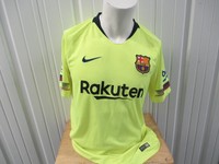 fc barcelona neon green jersey