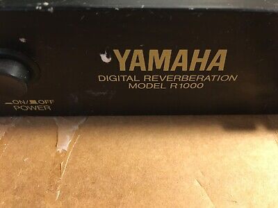 Yamaha digital reverberation r1000