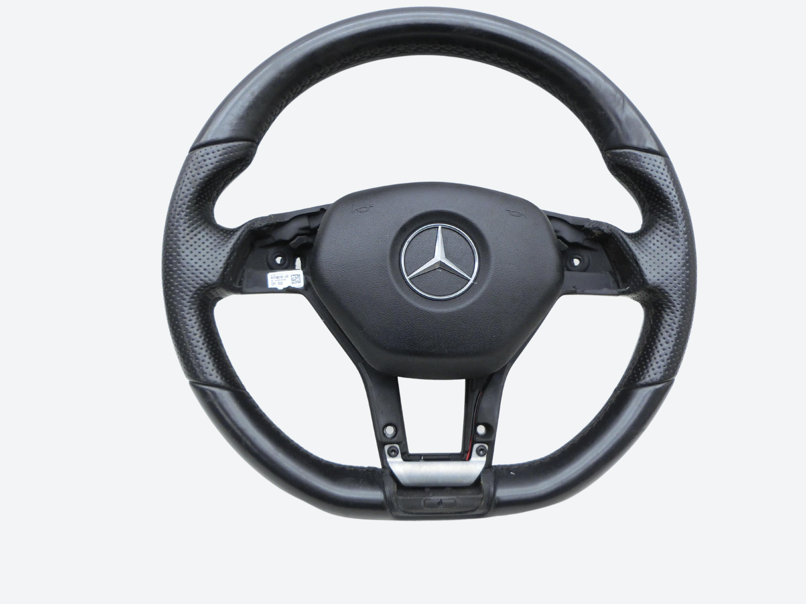 Leather Steering Wheel Airbagsteering Supersport FAP for Mercedes S212 E350d 13-16 - Bild 1