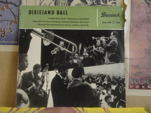 DIXIELAND BALL, TREMBLE KIDS MAGNOLIA JAZZ BAND RAYMOND DROZ