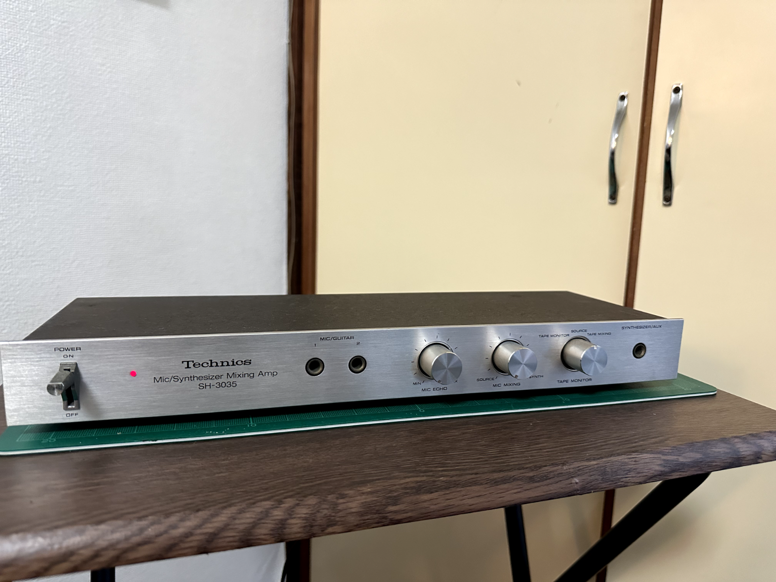 Technics テクニクス SH3077 マイク⁄シンセサイザミキシングアンプ ＋