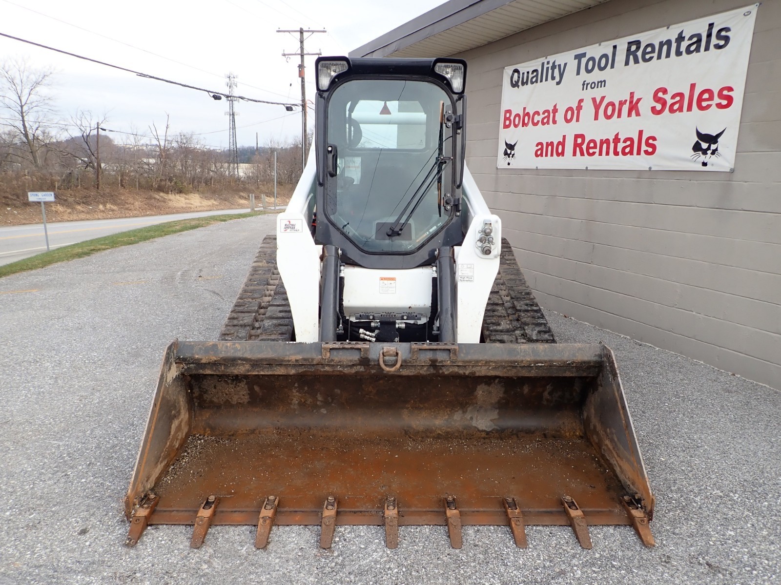 2018 BOBCAT T870, EROPS, AC/HEAT, 2 SPD, 145 HRS! AUX HYDRAULICS, 100 HP DIESEL