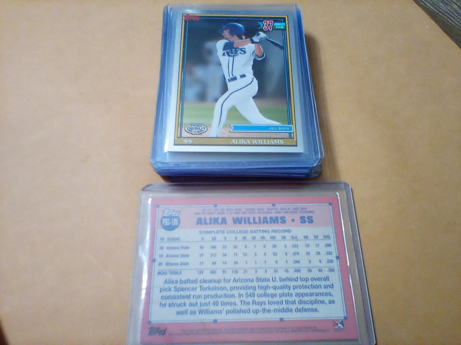 ALIKA WILLIAMS CHROME PARALLEL 2021 Topps Pro Debut 🤑 BULK