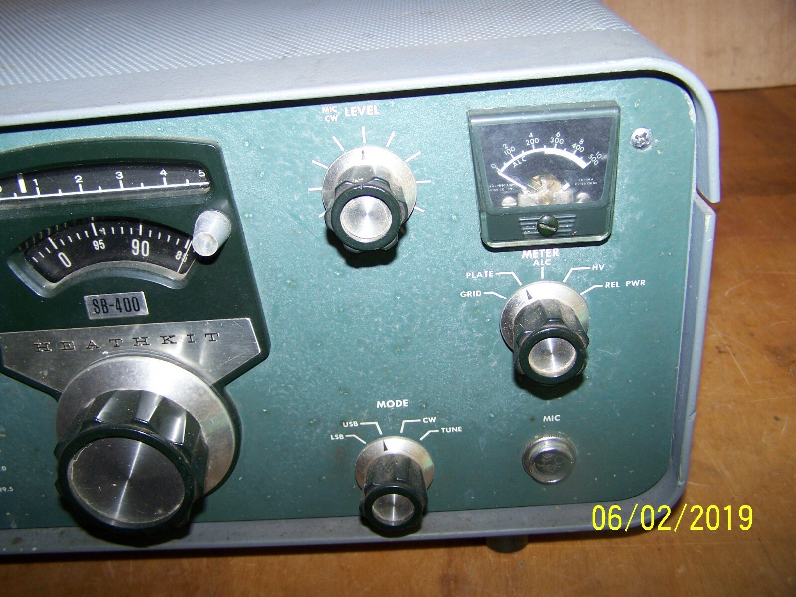 Vintage Heathkit SB400 Ham Radio Transmitter Untested