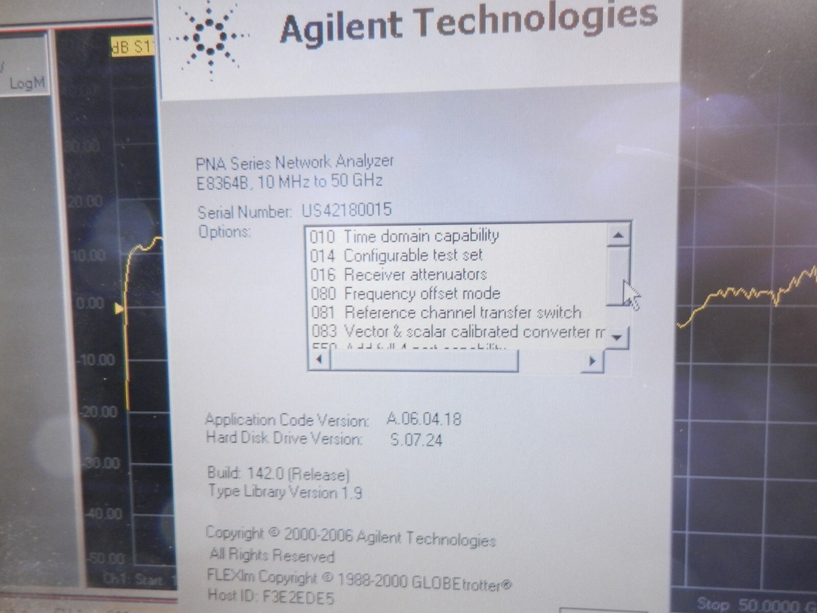 Keysight Agilent E8364B 10 MHz-50 GHz PNA Network Analyzer Loaded Warranty NICE