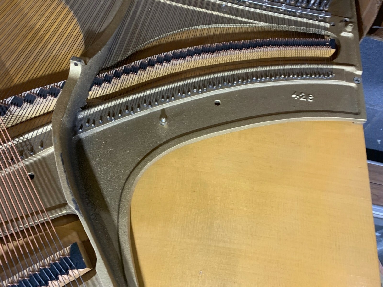 KELLY PARTS HARP,LYER , FALL BOARD, MUSIC DESK, ACTION PARTS