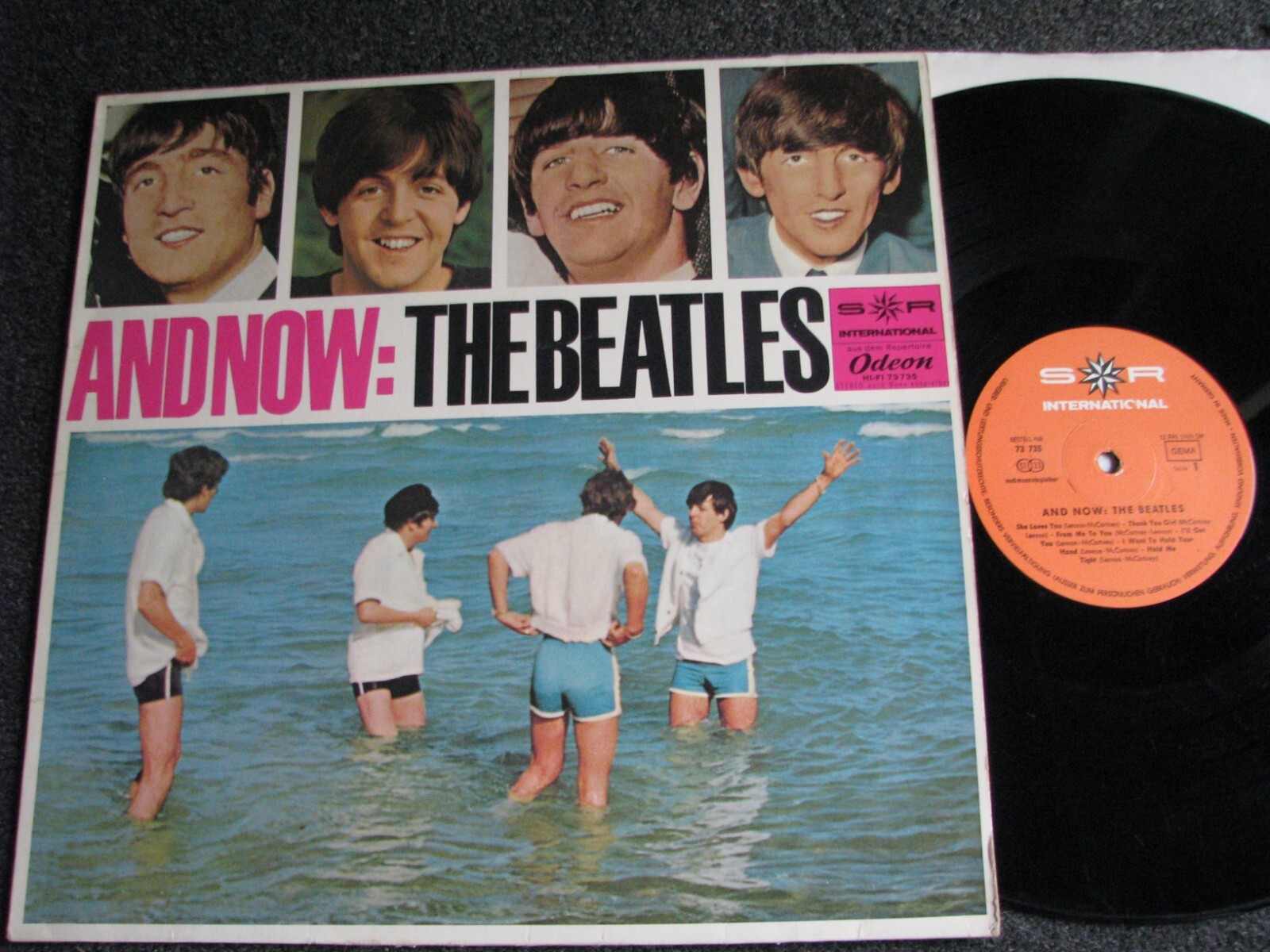 AND NOW: THE BEATLES ドイツ盤LP The Beatles-And Now LP-1966 Germany-SR International-73 735