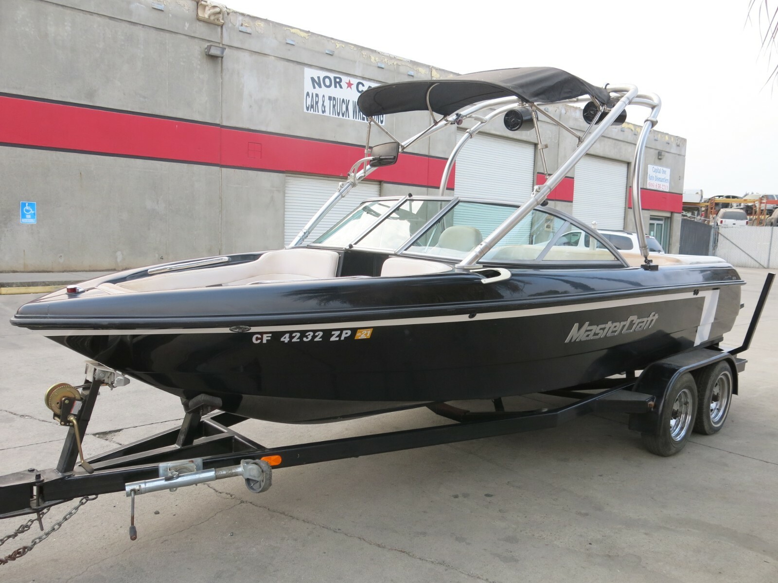 2006 Mastercraft Pro Star X1/250v+trailer Engine Starts/ Project Low