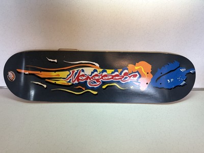 Mongoose Bmx Brand Skateboard Deck Man Cave Wall Hanger