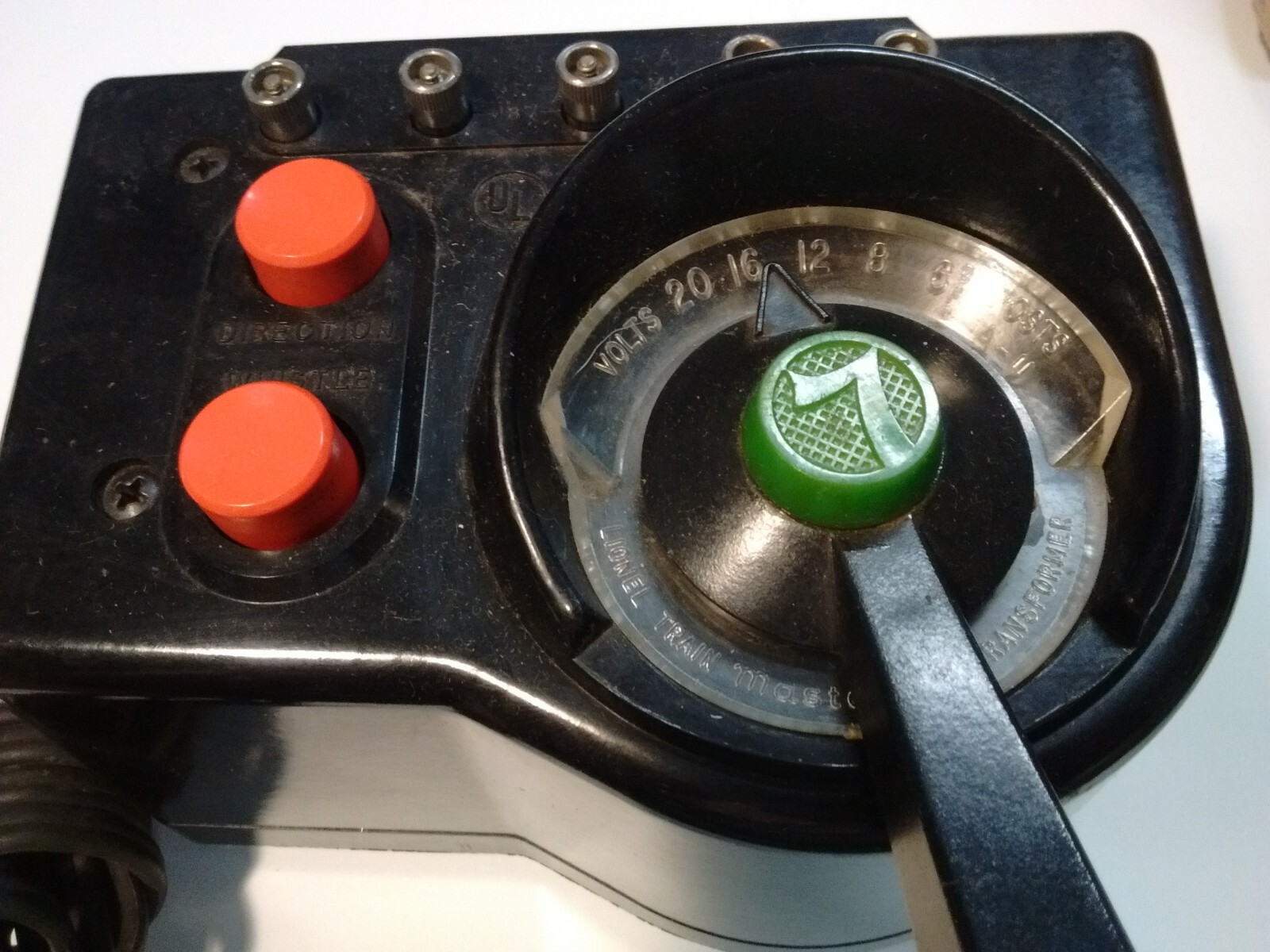 VINTAGE LIONEL TYPE LW 125 WATTS TRAIN MASTER TRANSFORMER With  BOX