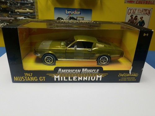 ERTL AMERICAN MUSCLE MILLENNIUM 1967 MUSTANG GT OXIDIZED