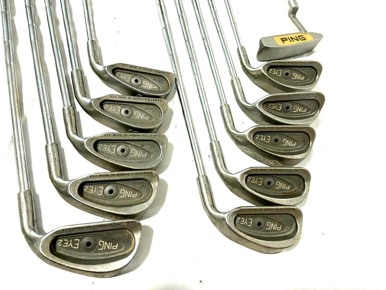 ◆ピン EYE 2 KARSTEN◆1I&4I-SW◆9本◆スチールシャフト◆ Pin Eye 2 Karsten 1I 4I-Sw 9 Pieces Steel Shaft | eBay