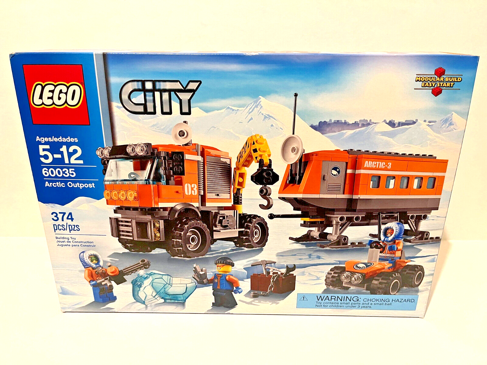 LEGO CITY: Arctic Outpost (60035) Retired. New in Sealed Box