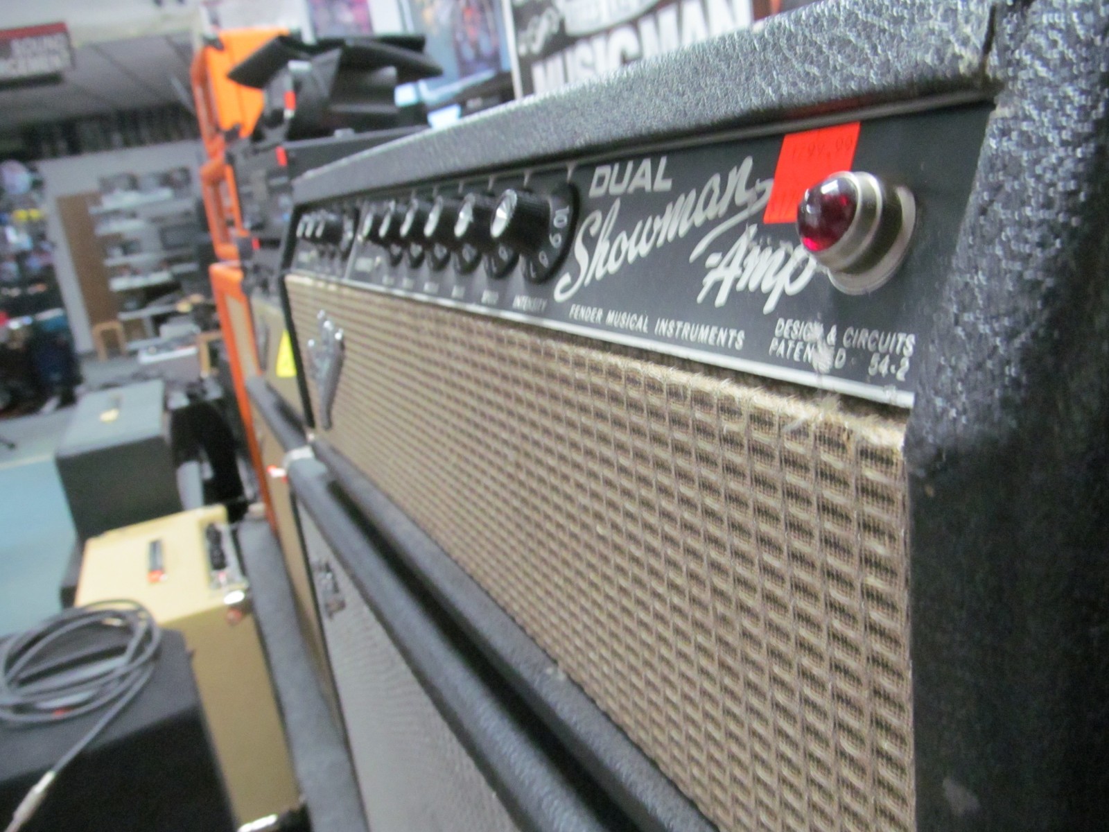 Fender 1967 Dual Showman Guitar Amplifier Head