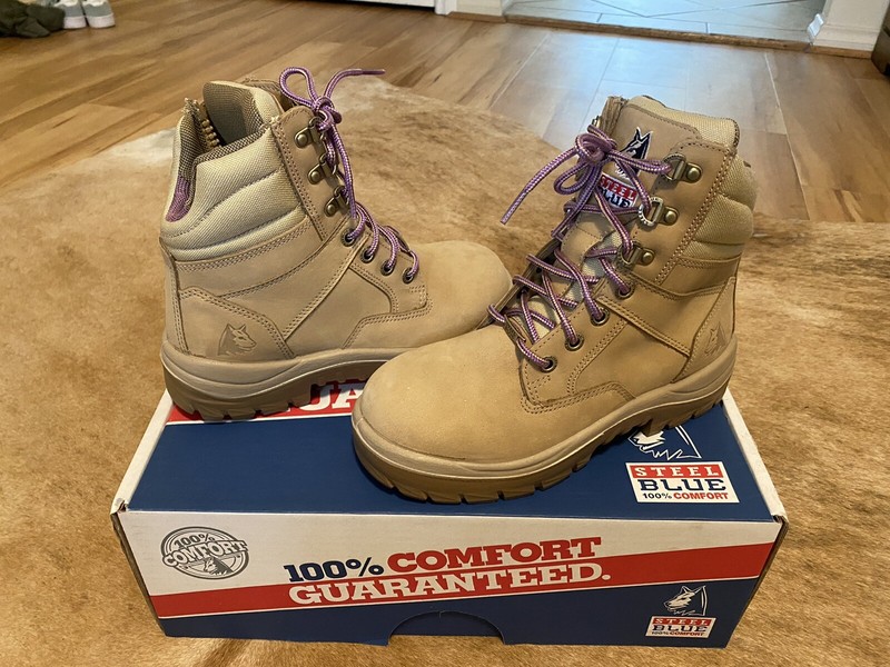 womens safety boots size 2