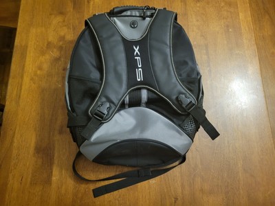 *Dell XPS Black And Silver Laptop Backpack