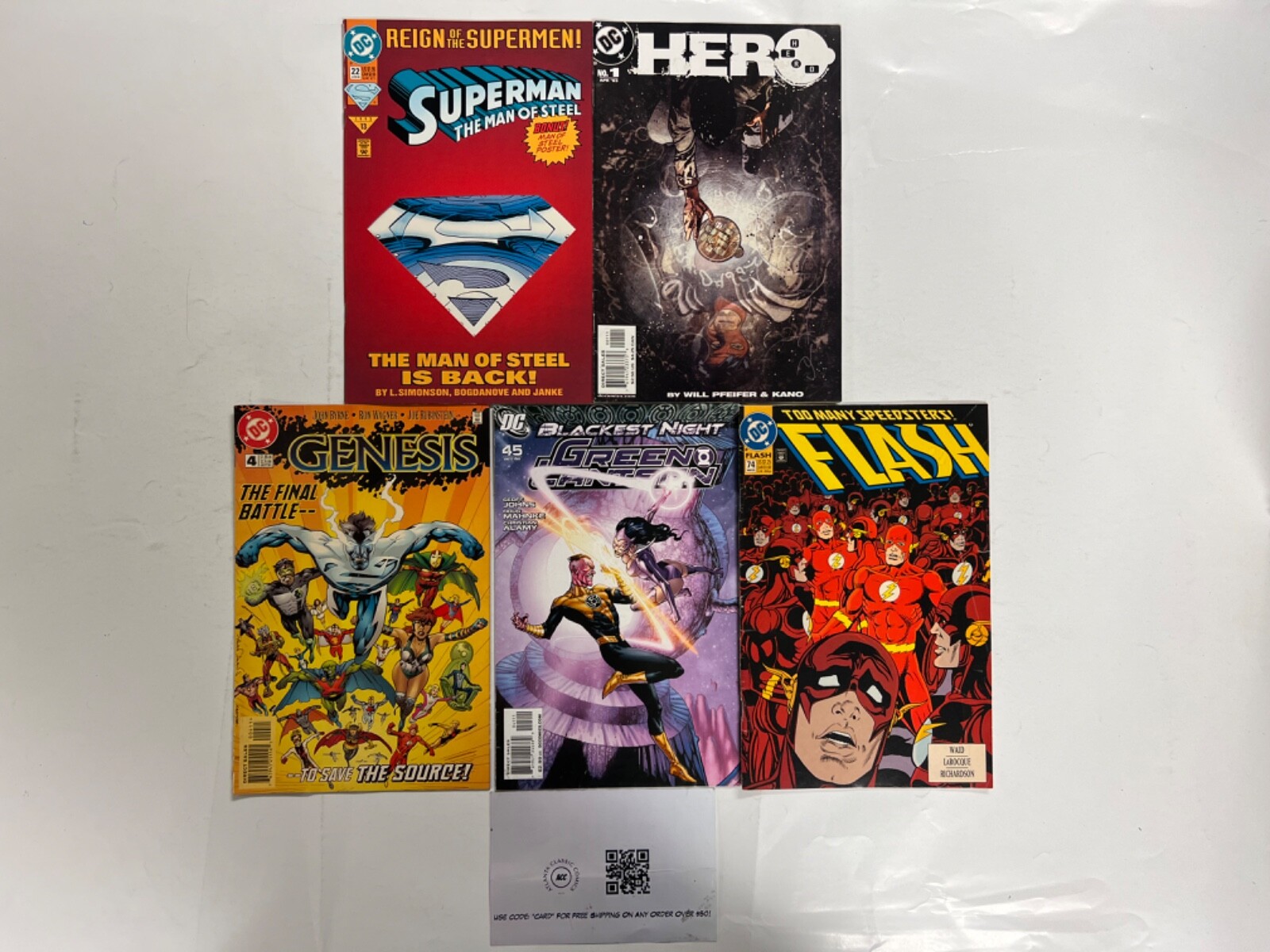 新品未使用 SUPERMAN THE FLASH Green Lantern 20