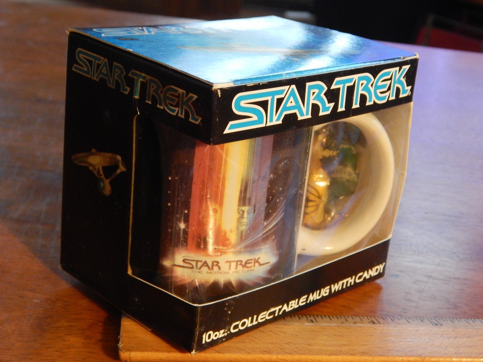 Star Trek ~ The Motion Picture (1993, Paramount Pictures) 10oz MUG w/ Candy