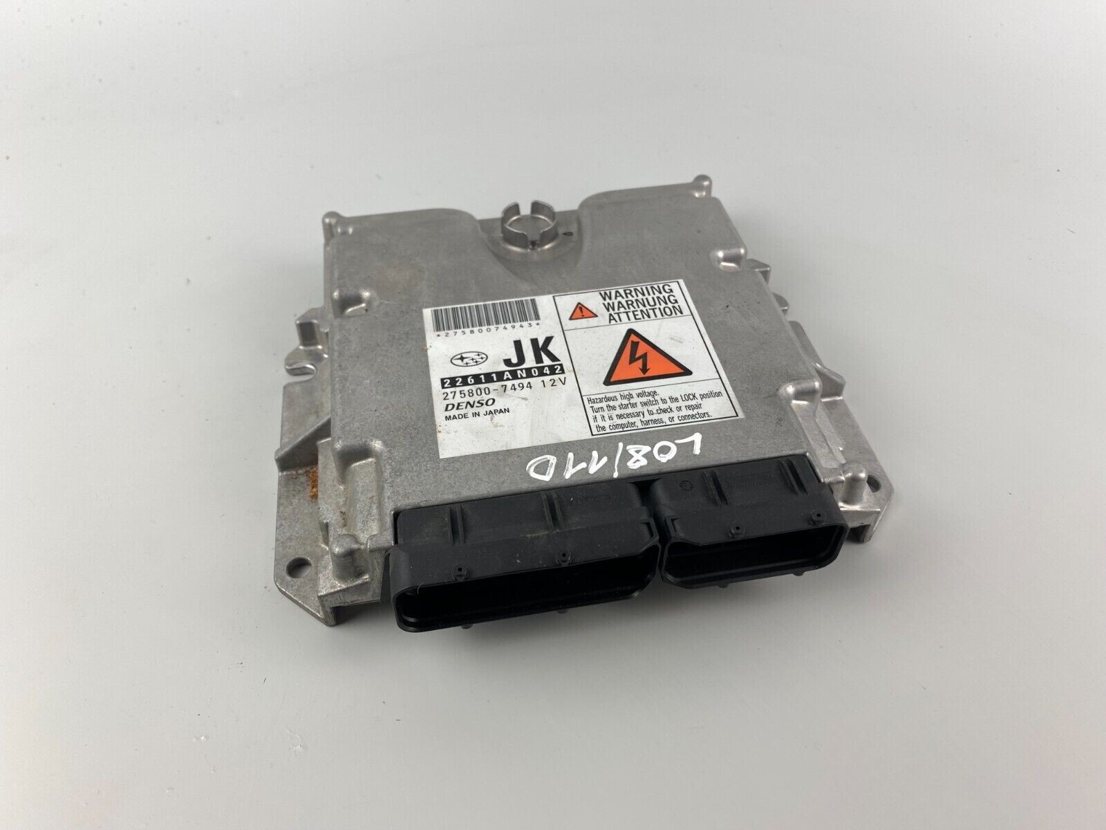 2011年購入　MTDSnGパッケージ Genuine Subaru Impreza GDB STI VER8 Engine ECU Computer WRX