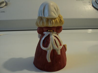 vintage bisque porcelain Jasco Adorabelles vintage bell girl kitten Jasco tag