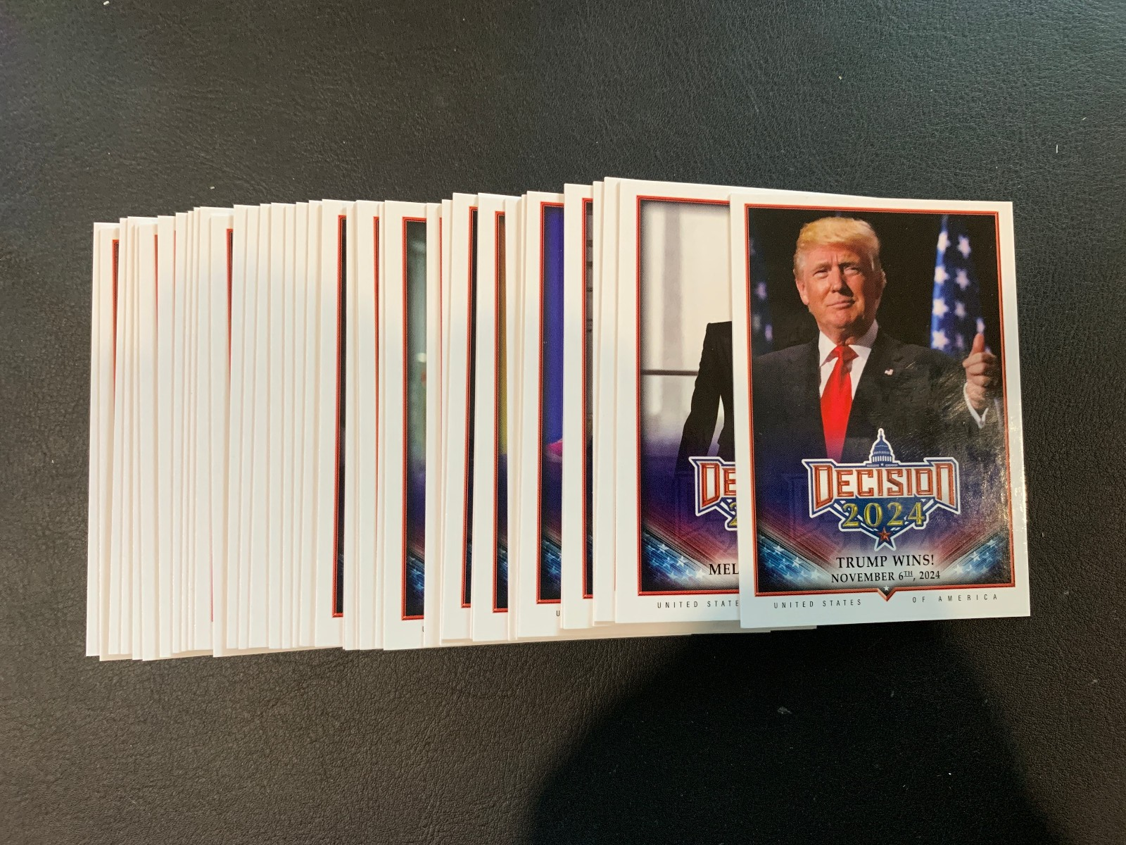 2024 Decision Update Complete 44 Card Set 201-244 Donald J Trump