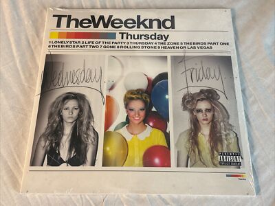 Thursday by The Weeknd 2 Vinyl Record Decade Collectors Edition