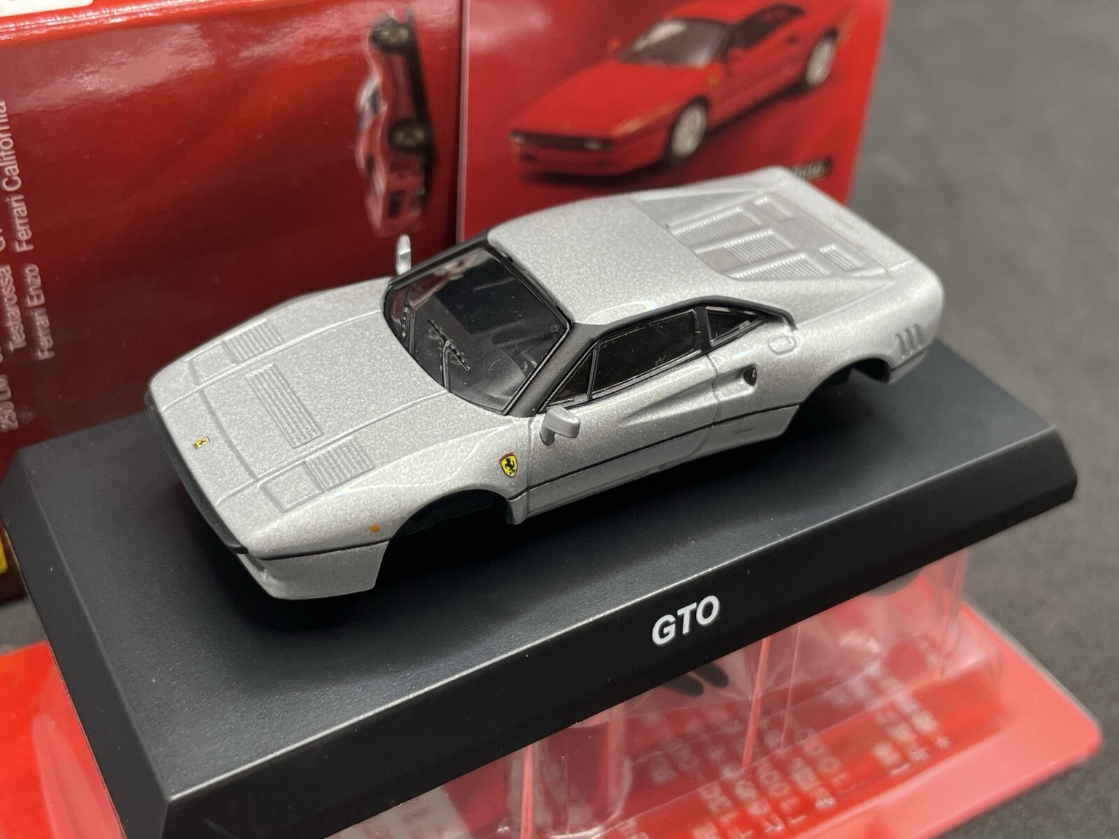 1/64 Kyosho Ferrari Collection7 288 GTO Silver diecast model