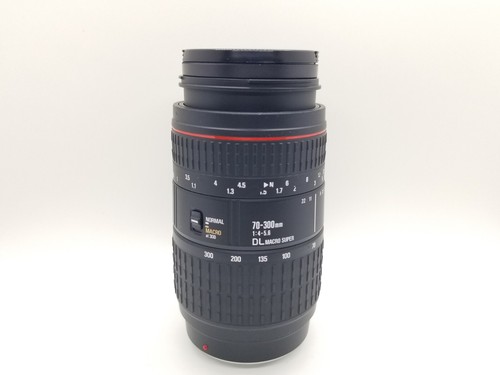 SIGMA 70-300mm 1:4ー5.6D DL MACRO super Sigma 70-300mm 1:4-5.6 DL Macro Super Lens | eBay
