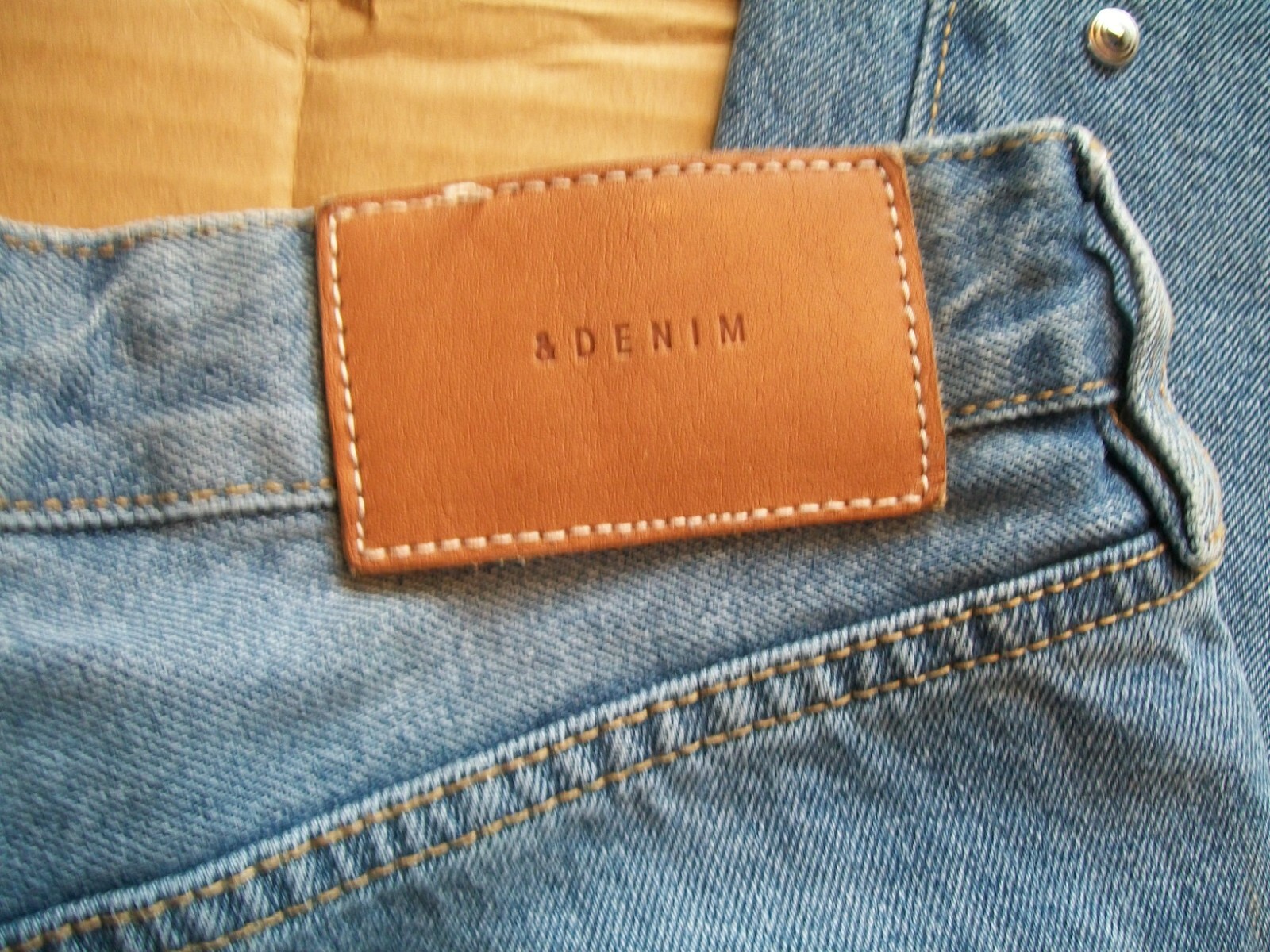&Denim Womens 29 (Actual 30x28.5) High-Waist B-FLY Denim &Denim Womens 29 (Actual 30x28.5) High-Waist B-FLY Denim