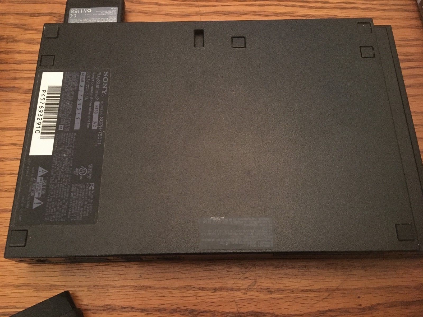 Sony PlayStation 2 Slim Black Edition Console bundle tested cleaned GTA Nice!!