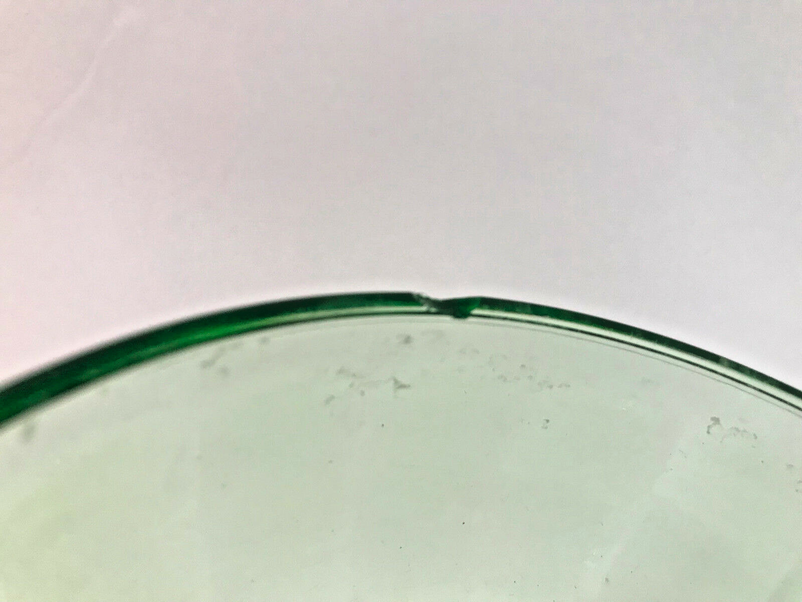 Vaseline URANIUM glass candy dish compote green VINTAGE