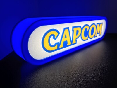 CapCom 3d Printed Led Sign