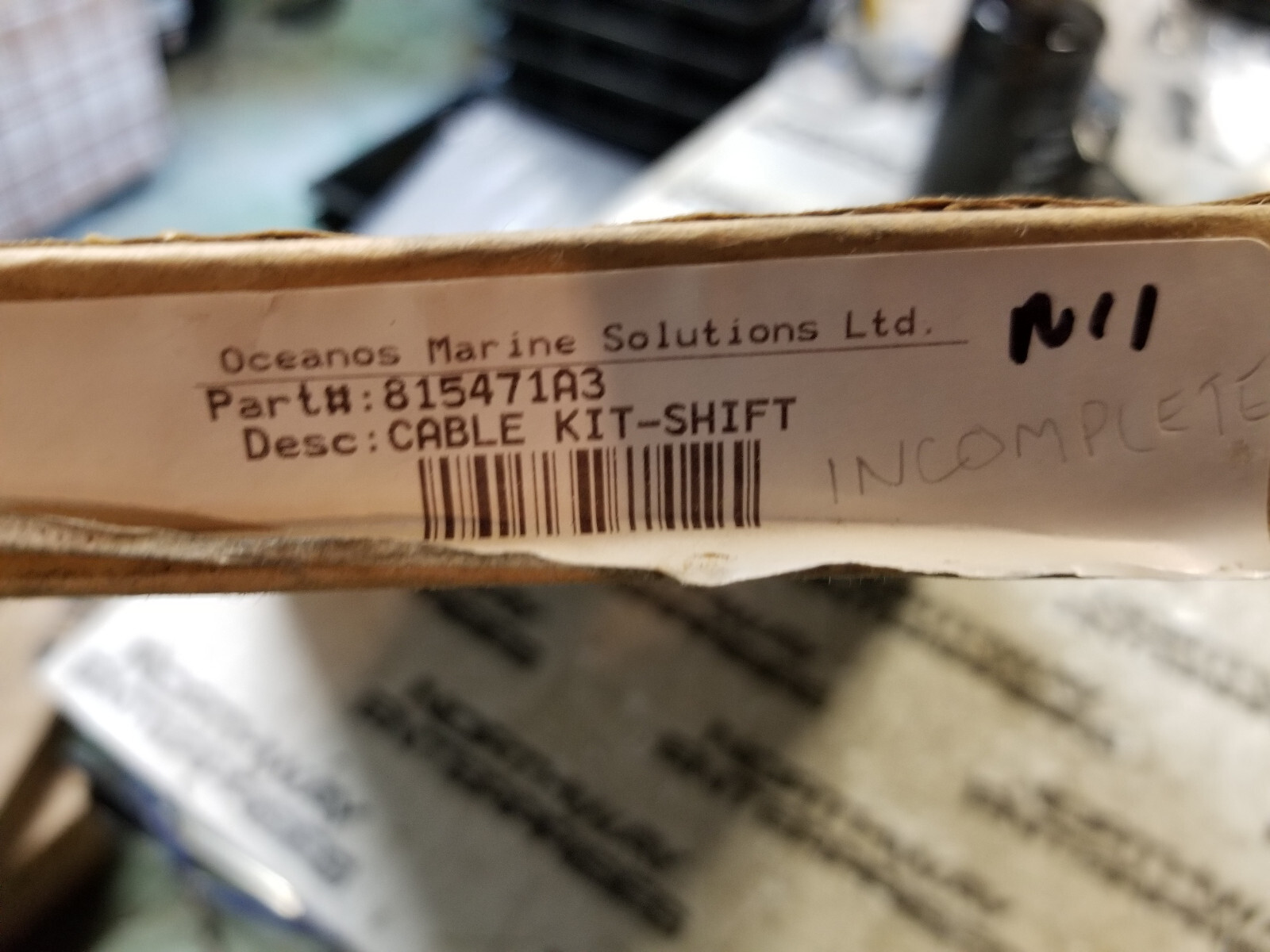 Sierra 18-2145 Shift Cable 915471A3 - Picture 5 of 6